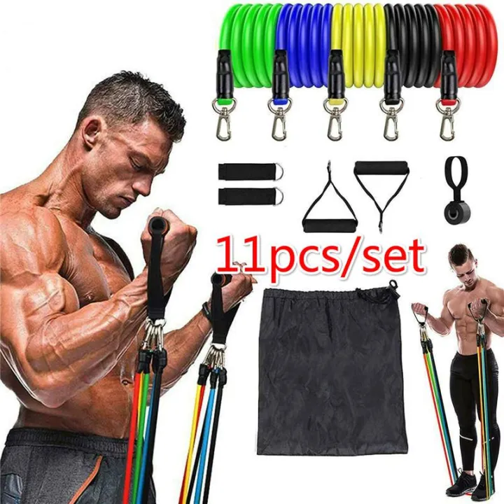 Portable%20Resistance%20Bands%20With%20Handles,%20Resistance%20Tubes%20&%20Workout%20Bands%20Exercise%20Band%20Elastic%20Pull%20Rope%20Body%20Fitness%20Band%20set%20Gym%20Yoga%20Fitness%20Elastic%20Training%20Bands%20Pilates%20CrossFit%20Fitness%20Equipment%2011%20Pcs%20Set%20-%20Image%204
