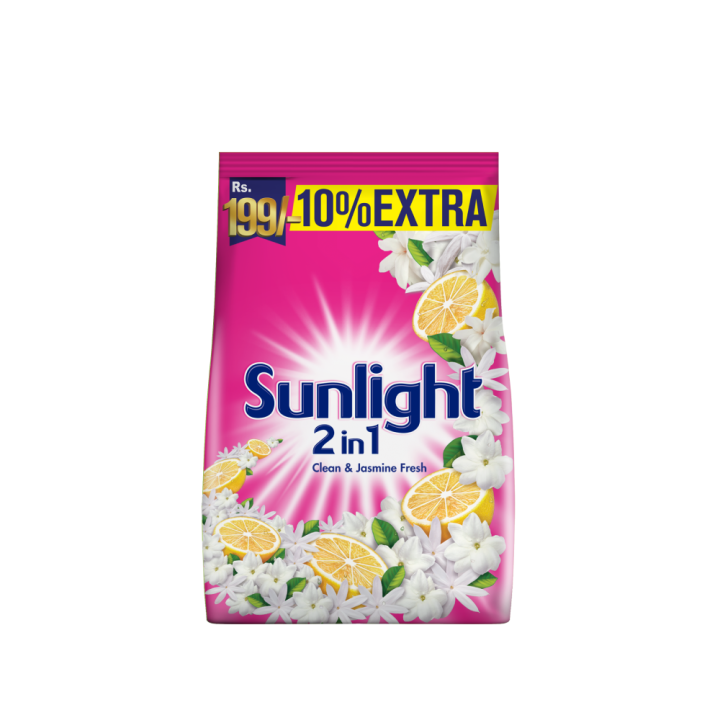 Sunlight 2in1 Washing Powder Pink - 770G (Clean & Jasmine Fresh)