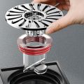 Useful Anti Odor Floor Drain Core Removable Insect Prevention Drain Cover Colander Seal Stopper Kitchen Bathroom Accessories. 