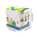Pyramid Stacking Toy Building Blocks For Kids Creative Preschool Learning Activities Kids Blocks 3D Puzzle Brain Teasers. 