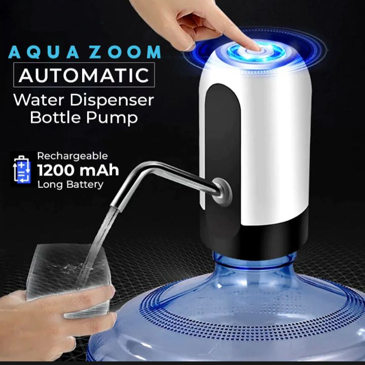 Automatic Water Pump Dispenser – USB Rechargeable Electric Water Bottle ...