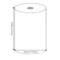 10Rolls Mobile Printer 57x40 MM Thermal Paper Coreless Printed Clearly Receipt Printing Paper Waterproof White Cash Registers Print Paper Cash Registers. 