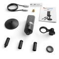 Fifine - Studio Recording Music Singing Computer Gaming USB Microphone - (K670). 