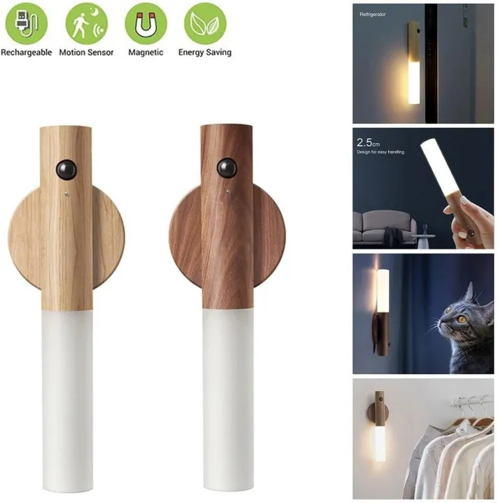 ZT%20-%20LED%20USB%20Wireless%20Wood%20Stick%20Night%20Light%20Warm%20Motion%20Sensor%20Wall%20Lamp%20Magnetic%20Corridor%20Cabinet%20Wardrobe%20Light%20Decor%20Home%20Light%20-%201%20Piece%20-%20Image%203