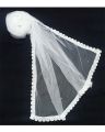 WHITE COLORED CASUAL NET DUPATTA /NET CHUNNI /FULL SIZE NET DUPATTA FOR GIRLS AND WOMEN. 