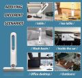 New Mini Mop Portable Small Mops Squeeze Mop Household Lazy Hand-free Absorbent Sponge Mop Simple Desktop Cleaning Tools for Car Desk Office. 