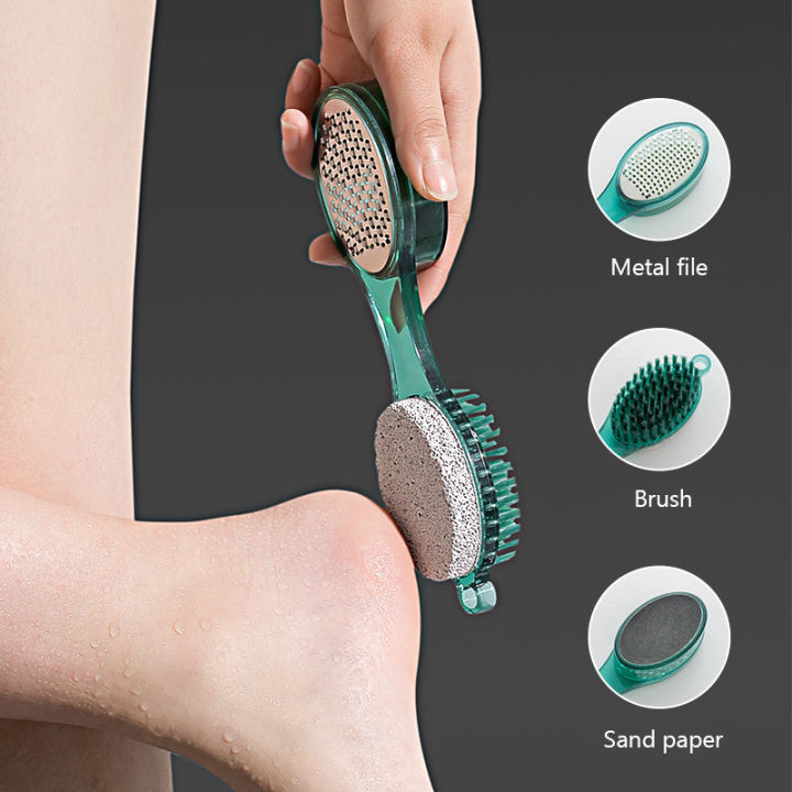 1PCS Foot Care Tool 4 in1 Foot Pumice Stone Dead Skin Remover