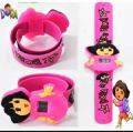 Pack of 1 & 2 - Kids Dora Cartoon Digital Scale Watch - Scale Strip Watch for Girls & Boys. 