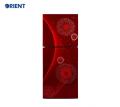Orient Ruby 260 Freezer-on-Top Refrigerator 9 Cu Ft  Red. 