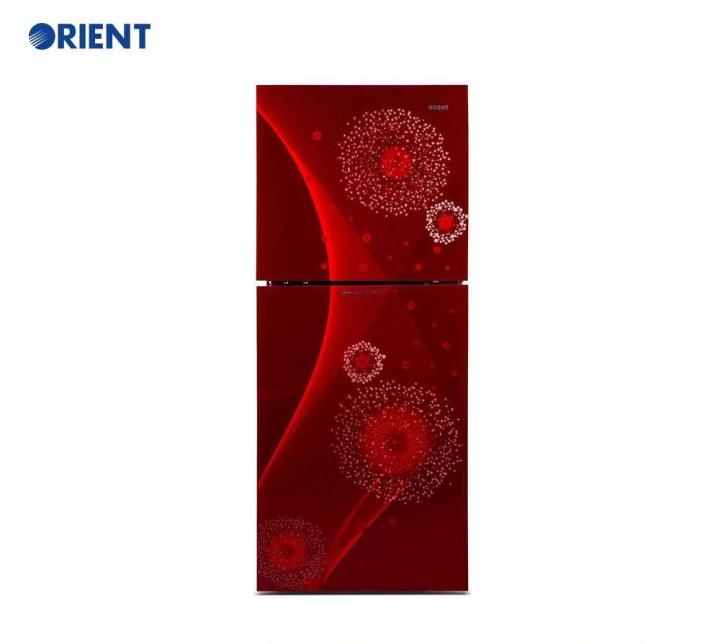 Orient Ruby 260 Freezer-on-Top Refrigerator 9 Cu Ft  Red