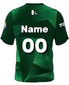 Pakistan Cricket Team Shirt Official ICC T20 World Cup 2024, With Customization, Half Sleeves. 
