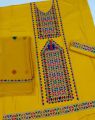Pashka Balochi Style Embroidery 3 Piece Suit for Women & Girls. 