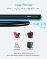 Fast Wireless Charger, NANAMI 7.5W Charging Pad Compatible Phone 13/13 mini/12/SE 2/11/11 Pro/XS Max/XR/X/8 Plus, 10W Qi Charger for Samsung Galaxy S21/S20/S10/S9/S8/S7 Note 10+/9/8 & 5W AirPods 2. 