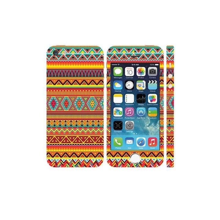 Apple Iphone 5s Aztec Pattern Custom Mobile Skin - Multicolor