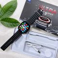 T10 Ultra 2 Smart Watch / T10 Ultra Smart Watch - 2.09 Infinite Display - Real Screws - Straps Lock - 49MM Dial Size - Built-in Games - Bluetooth Calling - Crown Working - Latest Model. 