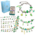 Children Charm Bracelet Making Kit Supplies Bead Creative Diy Bracelet Handmade Crystal Jewelry Kid Bracelet Gift Box Set. 