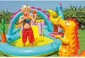 INTEX 57135 - Dinoland Play Center Pool For Kids Inflatable Kids Bath Tub For Children - 119 x 90 x 44 IN. 