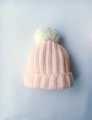 Handmade Crochet Woolen Ribbed Beanie Pack of 4. 