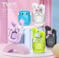 AIR 31 Wireless Earbuds Bluetooth 5.3 Transparent Case IPX5 Waterproof with Type-C Charging. 