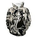 Japan Anime High-Rise Invasion 3D Print Hoodie Men/Women y2k Fashion Hoodies Kids Pullover Sweatshirts Oversized Unisex Clothing. 