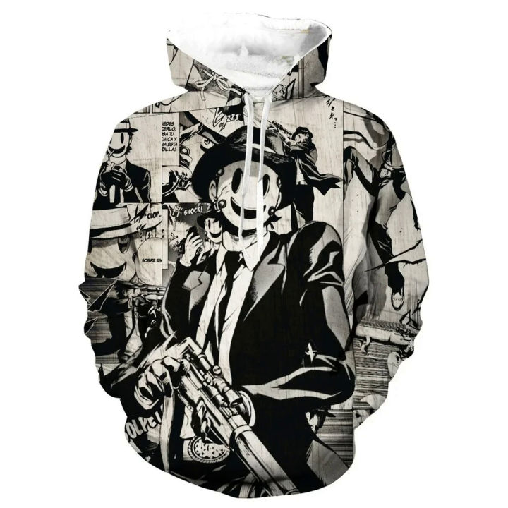 Japan Anime High-Rise Invasion 3D Print Hoodie Men/Women y2k Fashion Hoodies Kids Pullover Sweatshirts Oversized Unisex Clothing