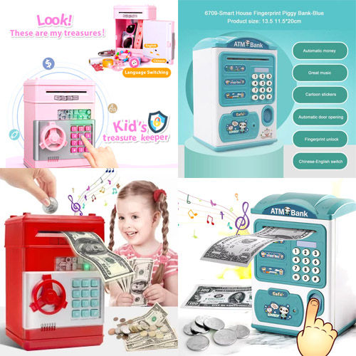Kids ATM-Machine Money Saving Machine Kids -