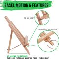 Art Supply 20" Small Tabletop Display Stand A-Frame Artist Easel - Beechwood Tripod, Painting Party Easel, Kids Students Classroom Table School.... 
