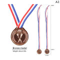 【yuliang shopping mall】10pcs Kids Children Fake Gold Plastic Winners Medals Game Prize Awards Kids Party Movie Prop Glittering Medal. 