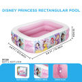 Bestway 91056 Disney Princess Inflatable Family Pool 4.8 Fit Width 19 Inch Depth For Kids Girls & Boys Summer Play Water Games. 