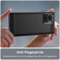 For Motorola Moto X30 Pro/Edge 30 Ultra Brushed Texture Carbon Fiber TPU Phone Case. 