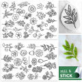 New Water Soluble Embroidery Stabiliser Blank Printable Hand Pattern Stick Film Embroidery Backing DIY Craft Making. 