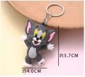 New Trending Imported Quality Tom and Jerry Soft Silicone 3D Cartoon Random style Rubber Keychain Chain Keyring Bag Keyring Ornament Accessories Children's Toys Birthday Gifts for Girls Bag Hanging Accessories / Keychain. 