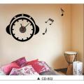 Clocks For Wall Graceful Wall Clock Sticker For Home Wall Art Decoration.. 