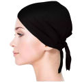 Simple Full Head Cap - Soft Cotton, Breathable, Free Size. 