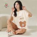 Cute Teddy Bear printed Night Wear For Women & Girls, Nightdress for girls, nightsuit for women and girls. 