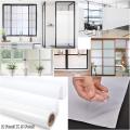 2 Feet X 5 Feet Self Adhesive Frosted Glass Kitchen Washroom Living Room Window Room Door Glass Privacy Sticker Film. 