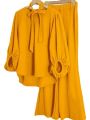 2-Piece Stylish Linen Suit for Women - Shirt and Trouser, Casual Wear. 