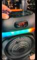 Big DJ Bluetooth Speaker 🔊 | Dual Wireless Mic 🎤 | 8×3 Inch | Heavy Bass | LED Party Lights. 
