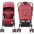 MOON Neo Plus Light Weight Travel Stroller/Pushchair for Baby/Kids/Toddler from 0 Months+(Upto 18 kg) |Umbrella Fold | Multi Position Reclining Seat | Storage Basket | Shoulder Strap -Fire Red. 