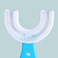Baby Toothbrush Children 360 Degree U-shaped Child Toothbrush Teethers Soft Silicone Baby Brush Kids Teeth Oral Care Cleaning U Shape Brush. 