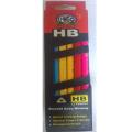 FWGC HB Pencil Art # AD-555 Multicolor (5 Pcs). 