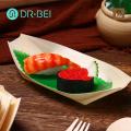 DR BEI Food Tray Creative Disposable Paper Boat Shape Sushi Plate Tray. 
