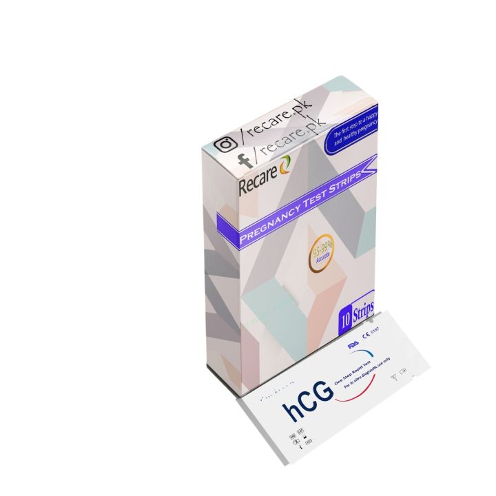 Pregnancy (hCG) one Step Rapid Strips [Pack of 10 ]
