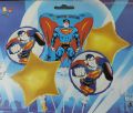 Superman Birthday Decoration Theme for Kids-86Pcs Set. 