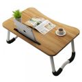 Foldable E Laptop Stand, Floor table,Laptop table,Study table, Drawing desk, Bed Tray Table Foldable Table Notebook Stand Reading Holder Breakfast Serving Bed Tray with Tablet Slots for Bed/Couch. 