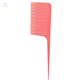 4Pcs Weaving Highlighting Foiling Hair Comb Highlight Styling Black+Pink. 