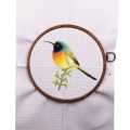 Rubber Plastic Frame Embroidery Hoop 4 Sizes. 