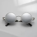 Metal Steam Punk Style Sun Glasses Steampunk Fashion Men Retro Round Sunglasses. 