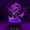 Anime Demon Slayer Tsuyuri Kanawo Figure Led Night Light for Girls Room Decor Nightlight Kimetsu No Yaiba Gift Table 3d Lamp. 