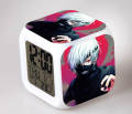 Anime Tokyo Ghoul Led Clocks Ken Kaneki Kirishima Touka Shuu Tsukiyama Uta Rize Kamishi Digital Alarm Clock Figure Toy Doll Gift. 